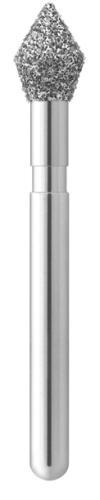 FG, Doppelkegel kurz, Ø 030, 4.0 mm, Schwarz 150 Mikron