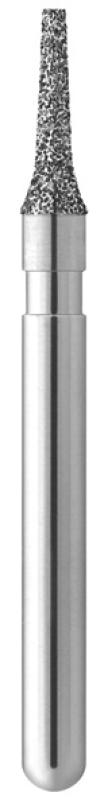 FG, Zylinder kurz, konisch, Ø 015, 5.0 mm, Rot 40 Mikron